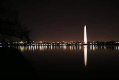 Night Washington Monument