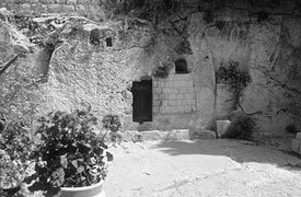 Empty tomb