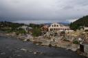 The Springs Resort from across the San Juan River